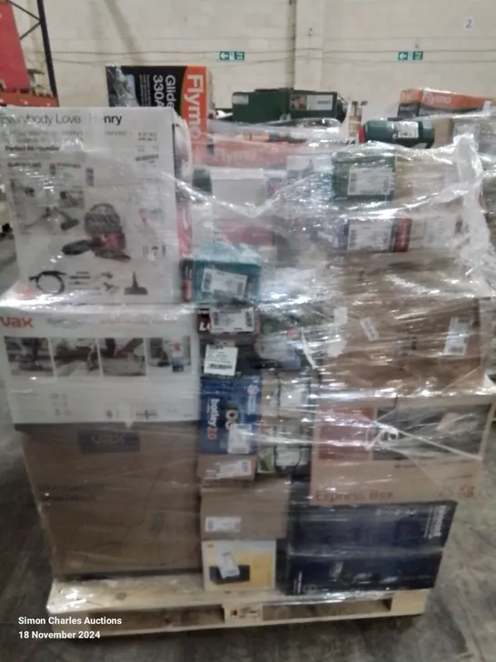 PALLET OF APPROXIMATELY 84 UNPROCESSED RAW RETURN HOUSEHOLD AND ELECTRICAL GOODS TO INCLUDE;