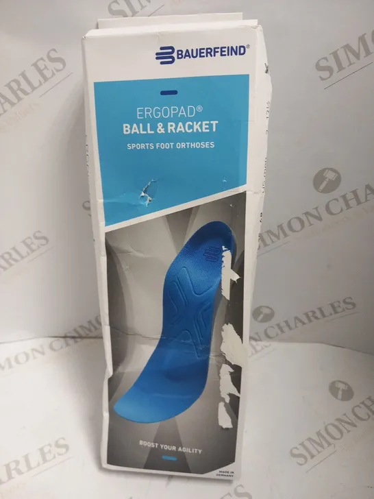 BOXED BAUERFEIND ERGOPAD BALL AND RACKET SPORTS FOOT ORTHOSES