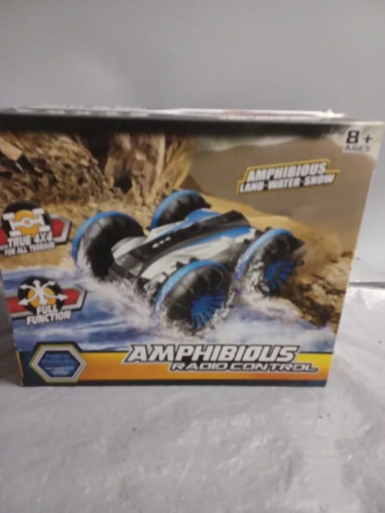 BOXED ALLCACA AMPHIBIOUS RADIO CONTROL CAR AGE 8+