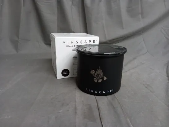 AIRSCAPE SMALL STAINLESS STEEL COFFEE BEAN CONTAINER 