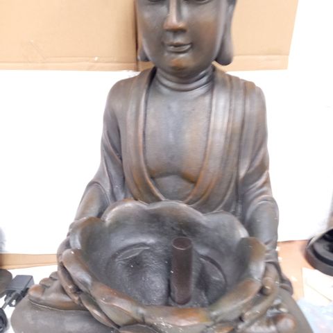 OUTDOOR BUDDHA LUXFORM LIGHT WITH SUBMERSIBLE PUMP	