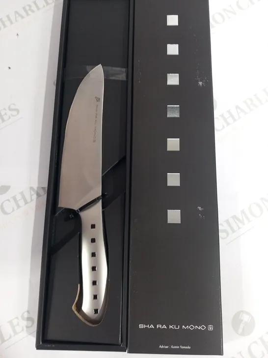 BRAND NEW BOXED SHA RA KU MONO MOLYBDENUM VANADIUM STEEL FJ-13 17CM DEBA KNIFE