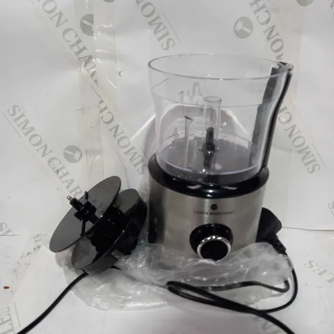 COOK'S ESSENTIALS 400ML COMPACT DOUBLE BLADE FOOD PROCESSOR