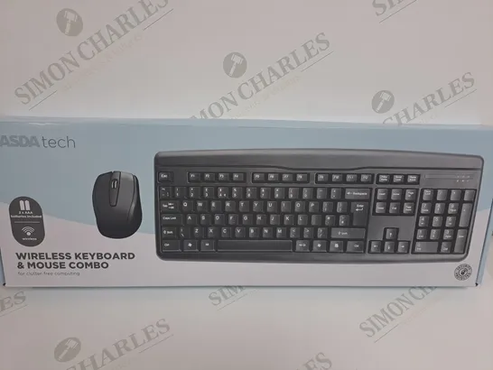 BOXED BRAND NEW 4 X WIRELESS KEYBOARD AND MOUSE COMBO