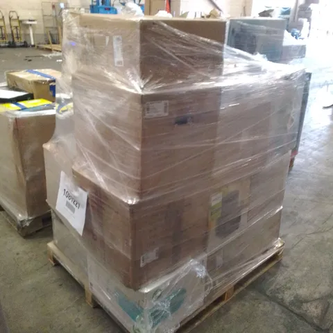 PALLET OF APPROXIMATELY 19 UNPROCESSED RAW RETURN HOUSEHOLD AND ELECTRICAL GOODS TO INCLUDE;