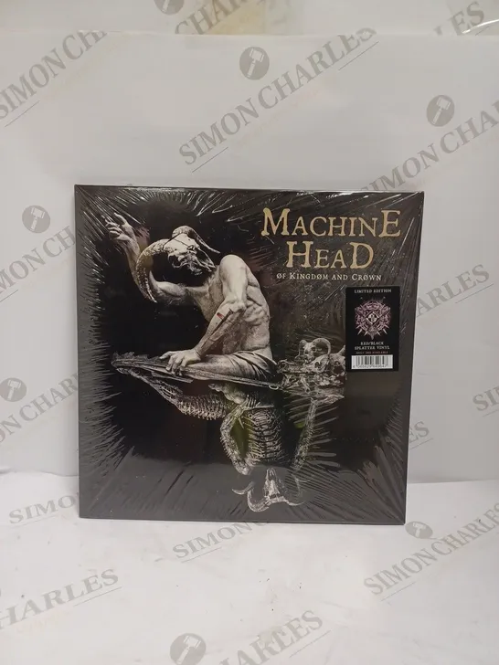 SEALED MACHINE HEAD OF KINGDOM & CROWN LIMITED EDITION VINYL 