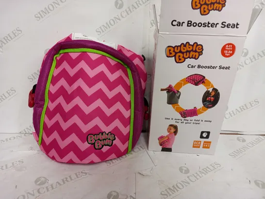 BOXED BUBBLE BUM CAR BOOSTER SEAT 