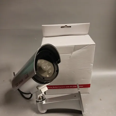 BOXED REALISTIC DECOY BULLET CAMERA WITH IR LEDS