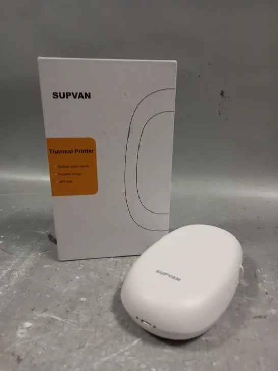 BOXED SUPVAN E10 THERMAL PRINTER 