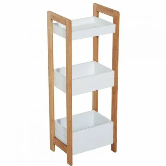 BOXED FREESTANDING BATHROOM SHELVES (1 BOX)