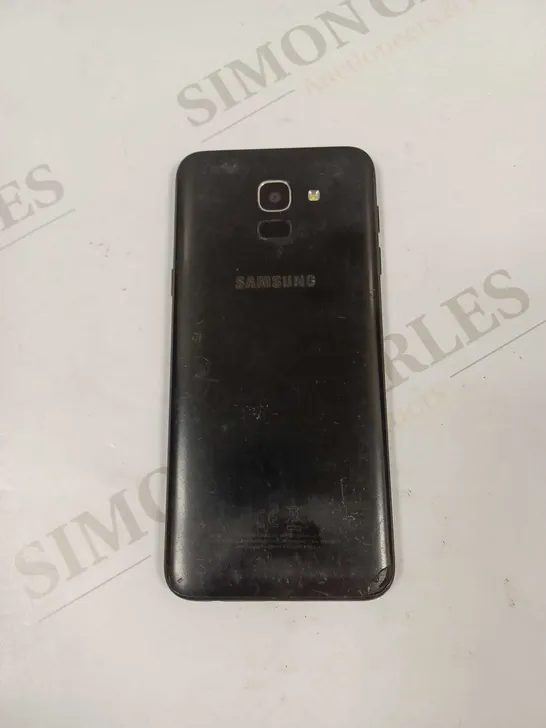 SAMSUNG GALAXY J6 MOBILE PHONE IN BLACK