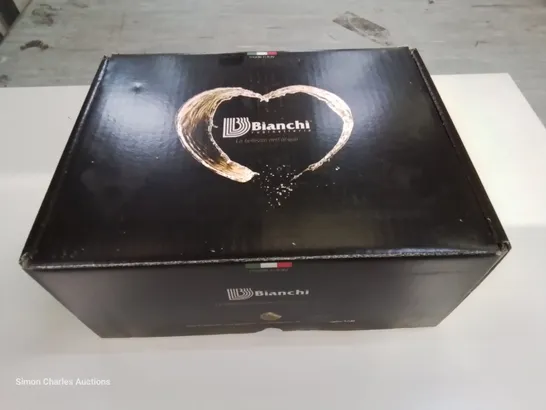 BOXED BIANCHI BOHEME STONE SINGLE HOLE WASH BASIN MIXER WITH AUTOMATIC POP UP WASTE