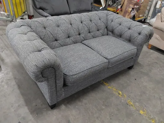 DESIGNER HAMSTEAD SOFA IN CHARCOAL GREY FABRIC