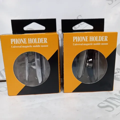 TWO BOXED UNIVERSAL MOBILE MAGNETIC MOUNTS