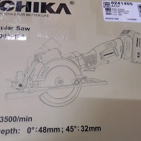 BOXED HYCHIKA MINI CIRCULAR SAW