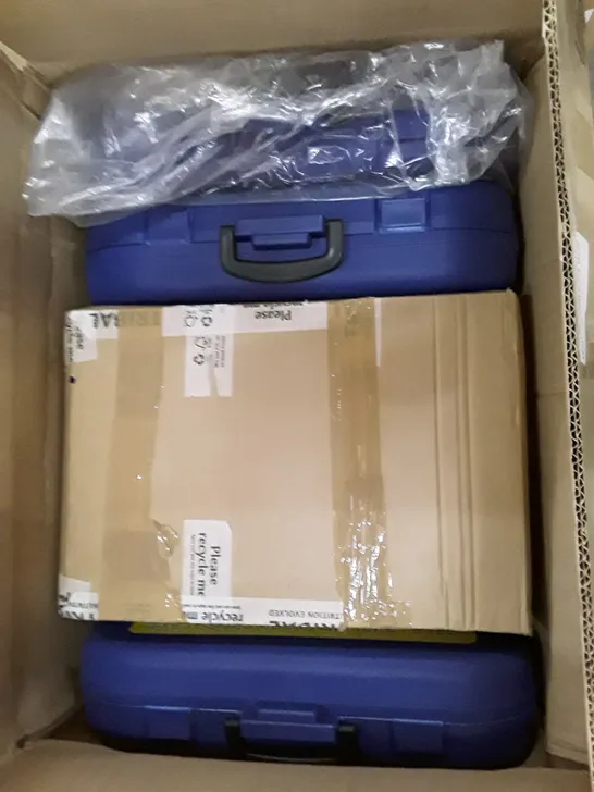 BOX CONTAINING 5 SELF LEVELLING LASER CROSS LEVEL 