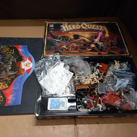 MBGAMES HERO QUEST BOARD GAME