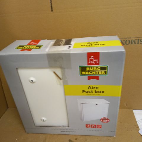AIRE WALL MOUNTED LOCKABLE WEATHERPROOF POST BOX 