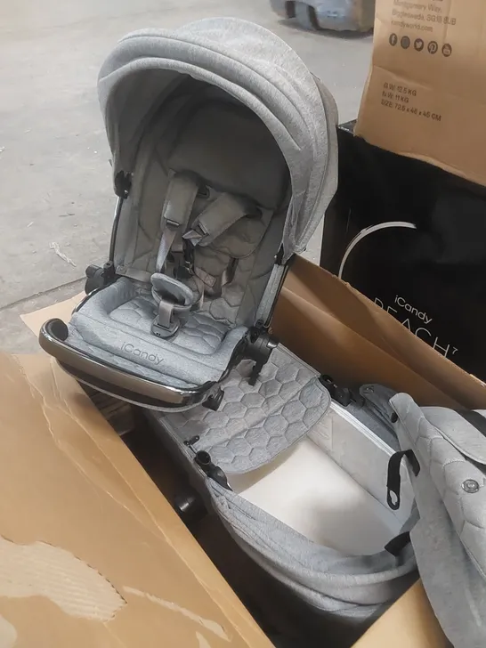 ICANDY PEACH 7 STROLLER - GREY