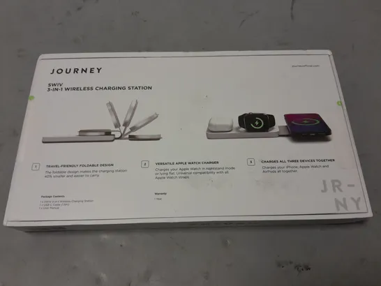 SEALED JOURNEY 3IN1 WIRELESS CHARGING STATION