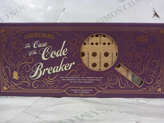 PROFESSOR PUZZLE SHERLOCK HOLMES THE CASE OF THE CODE BREAKER GAME