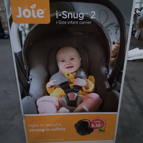 BOXED JOIE I-SNUG 2 I-SIZE INFANT CARRIER