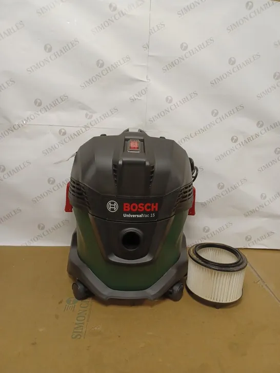 BOSCH UNIVERSALVAC 15 WET AND DRY VACUUM CLEANER 