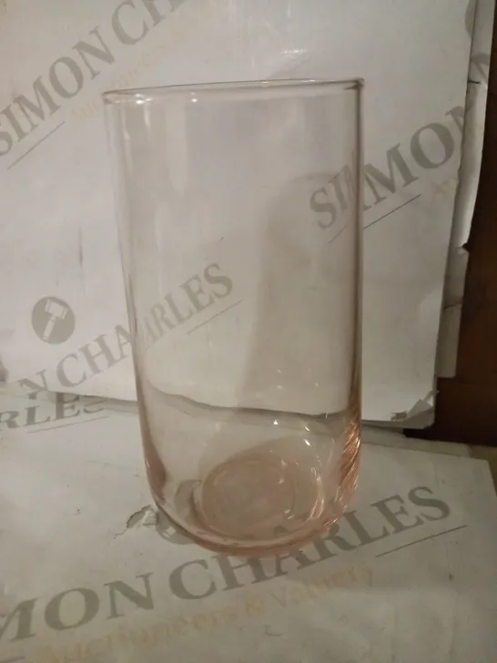 BOX OF 12 BRAND NEW HIBALL-BLUSH GLASSES