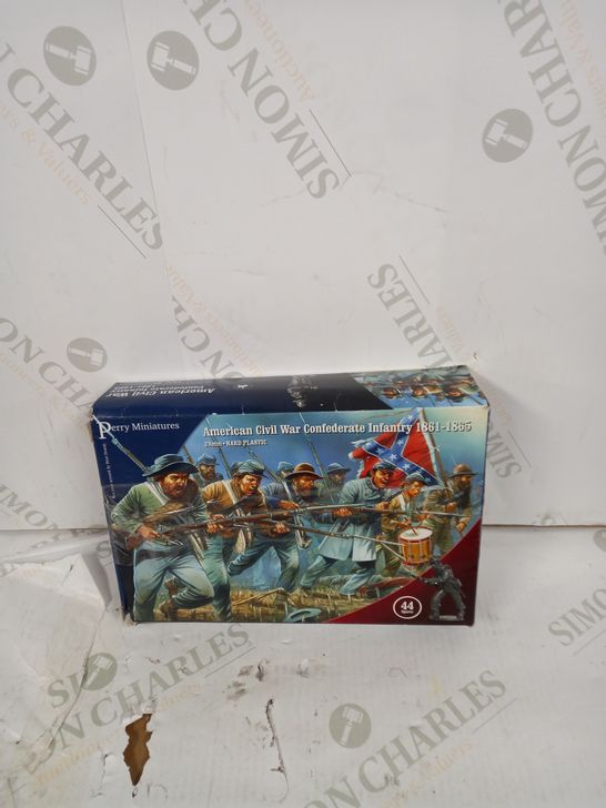 PERRY MINIATURES AMERICAN CIVIL WAR CONFEDERATE INFANTRY 1861-1865