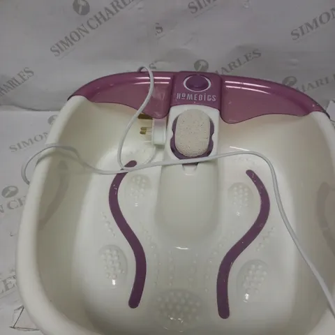 HOMEDICS BUBBLEMATE FOOT SPA AND MASSAGER