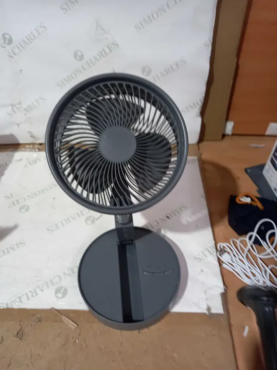 MY FOLDAWAY FLOOR & TABLE FAN - GREY