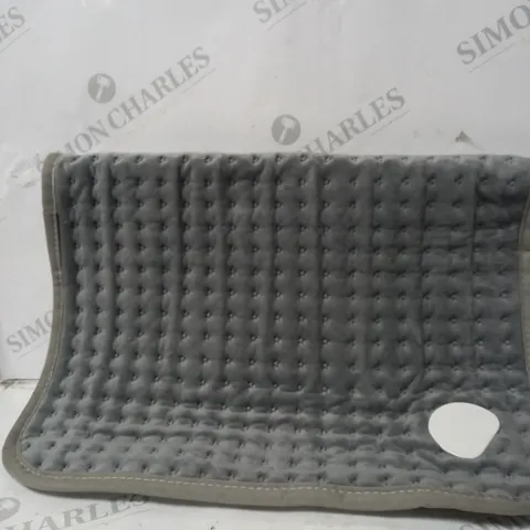 DESIGNER GREY HEATED PAD - 40 X 60CM