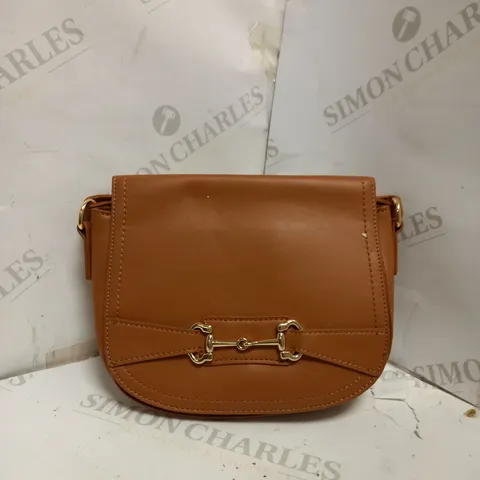 BROWN SIDE BAG + STRAP