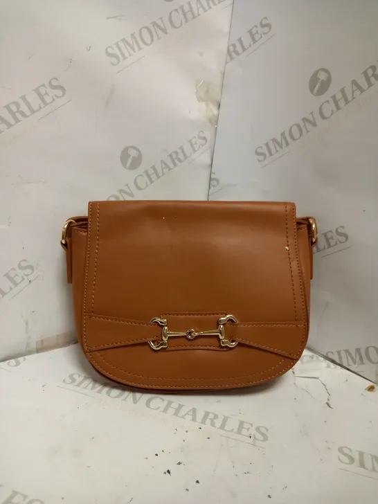 BROWN SIDE BAG + STRAP