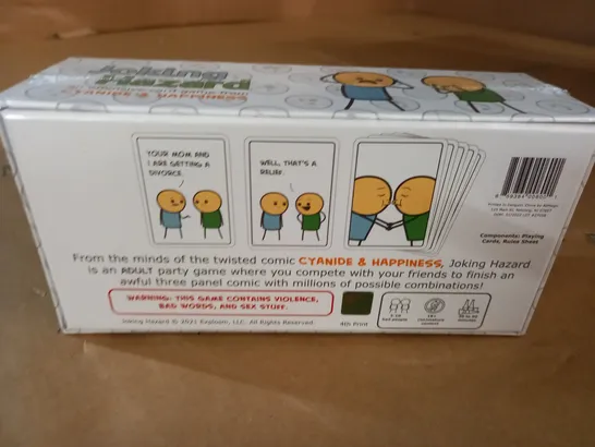 SEALED JOKING HAZARD OFFENSIVE ADULT CARD GAME