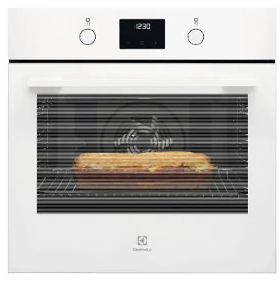 AEG INTEGRATED SINGLE ELECTRIC OVEN WHITE Model KOFGH40TW RRP £459