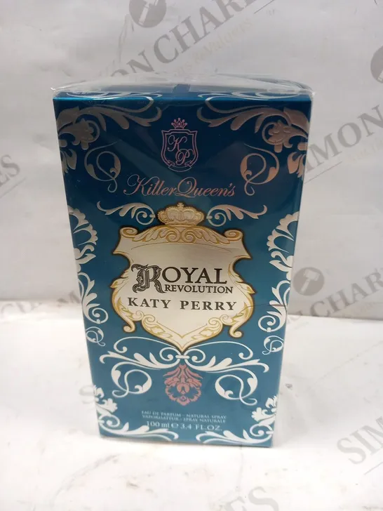 BOXED KILLER QUEEN'S ROYAL REVOLUTION KATY PERRY EAU DE PARFUM 100ML