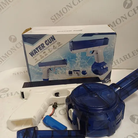 WATER GUN ELECTRIC CONTINUOUS EMISSION BLUE