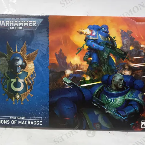 WARHAMMER 40K SPACE MARINES SCIONS OF MACRAGGE (BOX OF 27 MINIATURES)