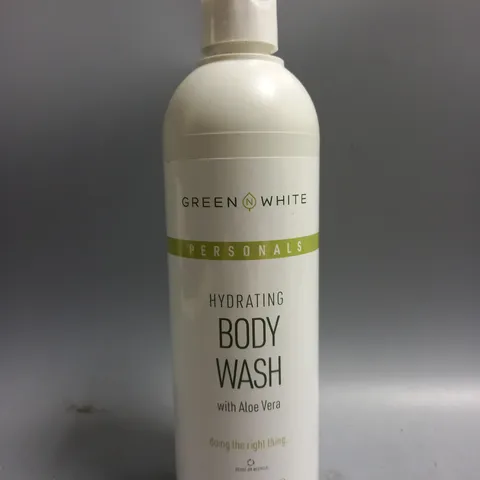 BOX OF APPROX 30 GREEN N WHITE HYDRATING BODY WASH - COLLECTION ONLY