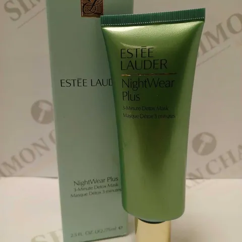 ESTEE LAUDER NIGHTWEAR PLUS 3 MINUTE DETOX MASK 75ML