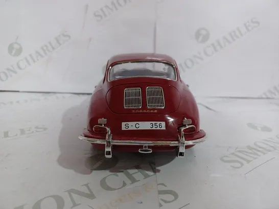 BURAGO PORSCHE 356 B IN RUBY RED