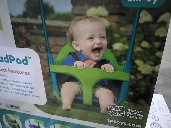 BOXED QUADPOD BABY SWING SEAT