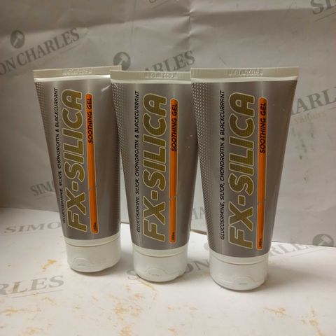 LOT OF 3 X 150ML FX-SILICA SOOTHING GEL 