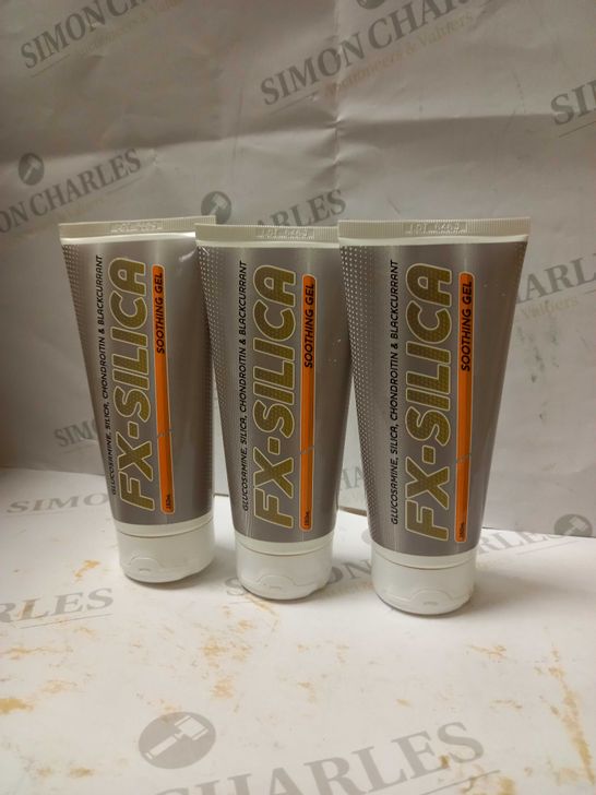LOT OF 3 X 150ML FX-SILICA SOOTHING GEL 