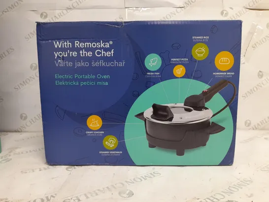 BOXED REMOSKA ELECTRIC PORTABLE OVEN