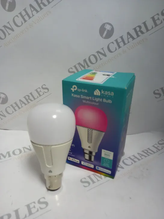 BOXED TP-LINK KASA SMART LIGHT BULB IN MULTICOLOUR 