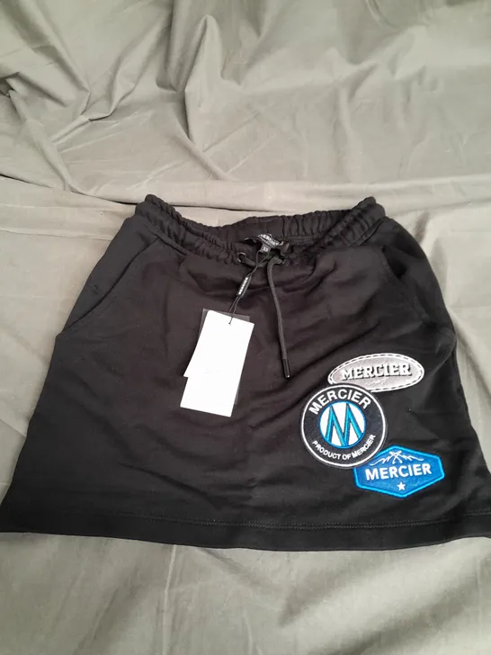 MERCIER XS OG BADGE MINI SKIRT 