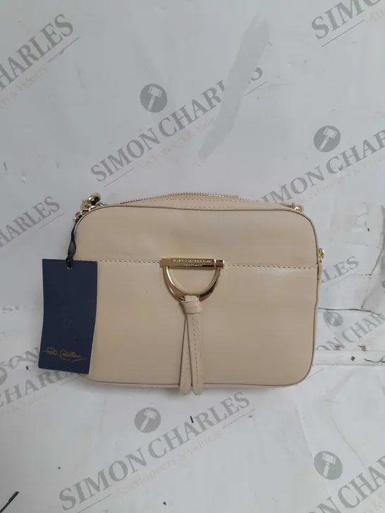 PAUL COSTELLOE CROSS BODY BAG IN CREAM TAN