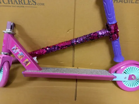 BARBIE FIXED INLINE MERMAID SCOOTER RRP £44